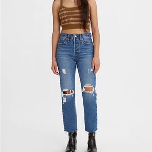 Levi Wedgie Straight Jean 28
